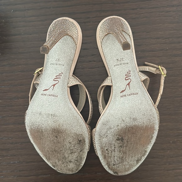 Renee Ciaovilla crystal sandal size 37 1/2 - Picture 5 of 9